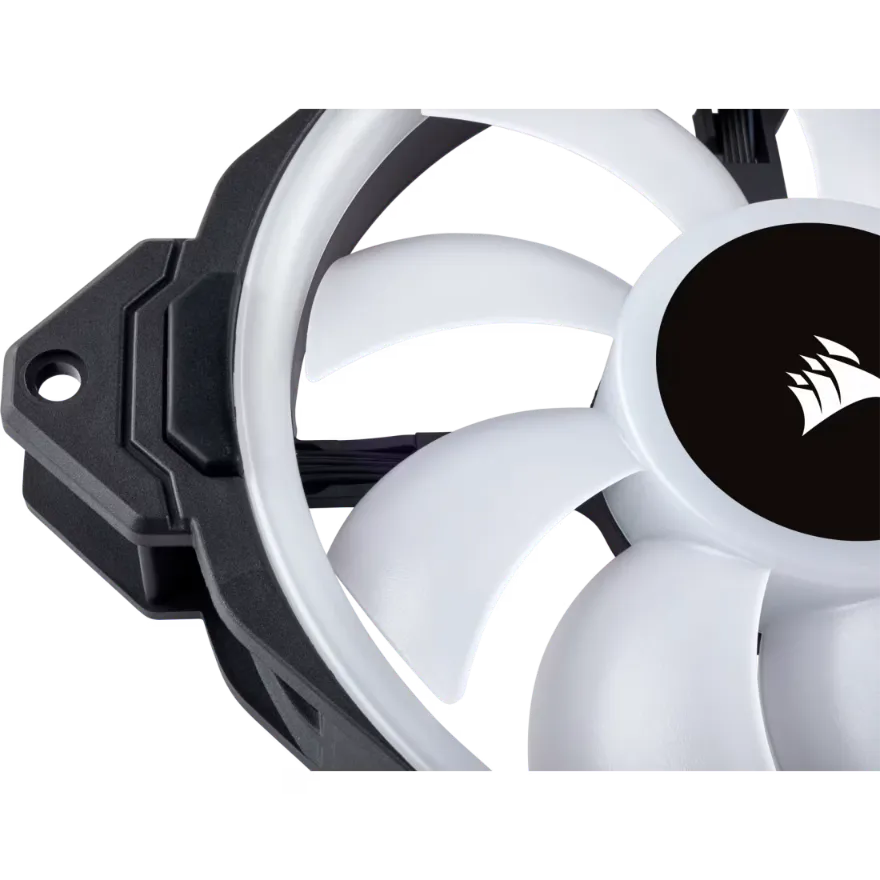 Corsair LL140 RGB 140mm Dual Light Loop RGB LED PWM Fan — 2 Fan Pack with Lighting Node PRO