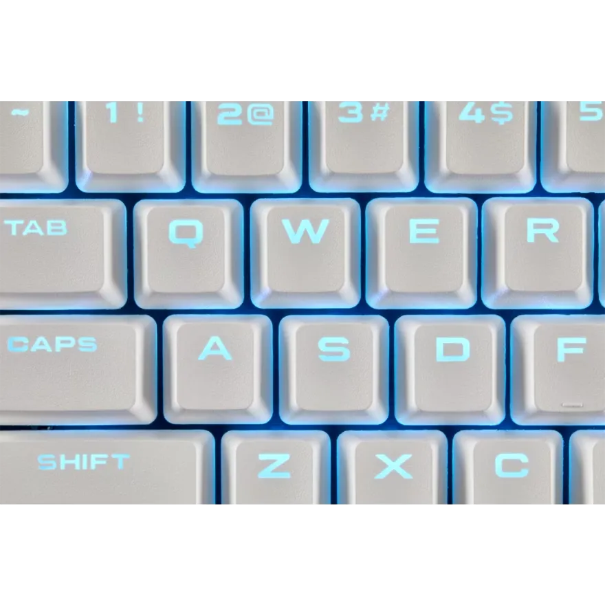 Corsair GAMING PBT Double-shot Keycaps Full 104/105-Keyset - White