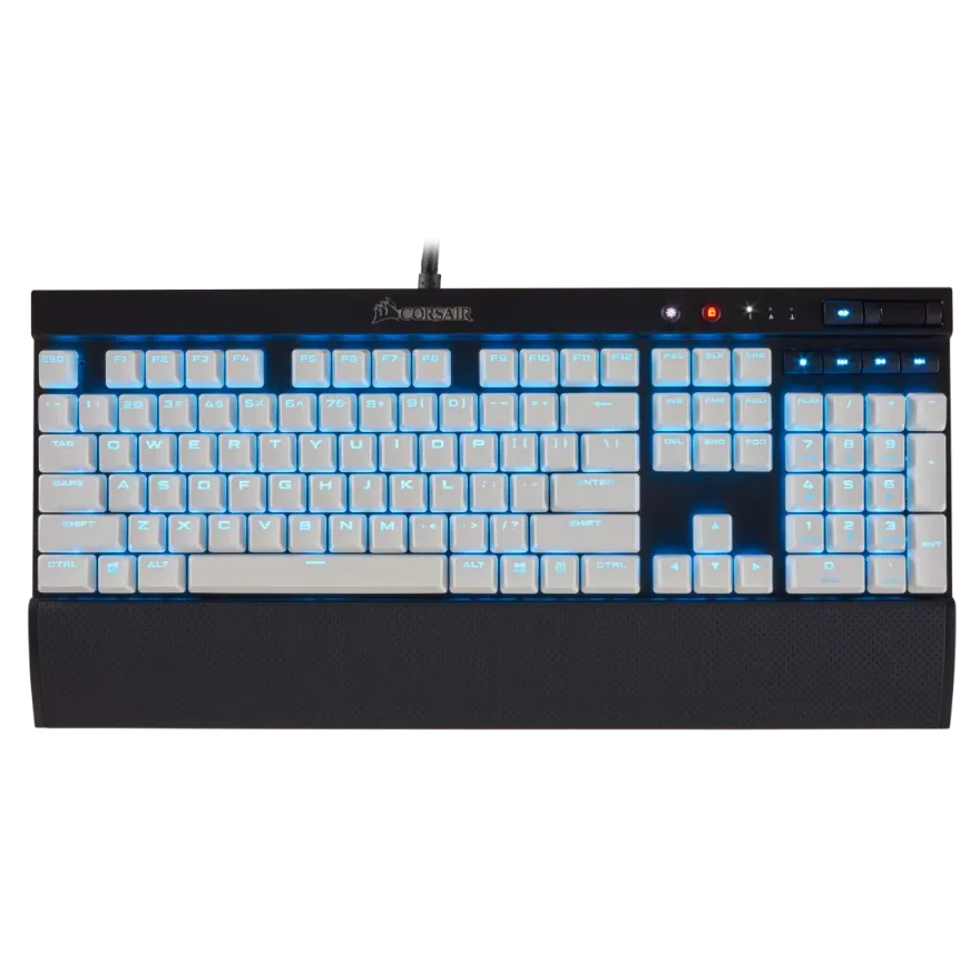 Corsair GAMING PBT Double-shot Keycaps Full 104/105-Keyset - White