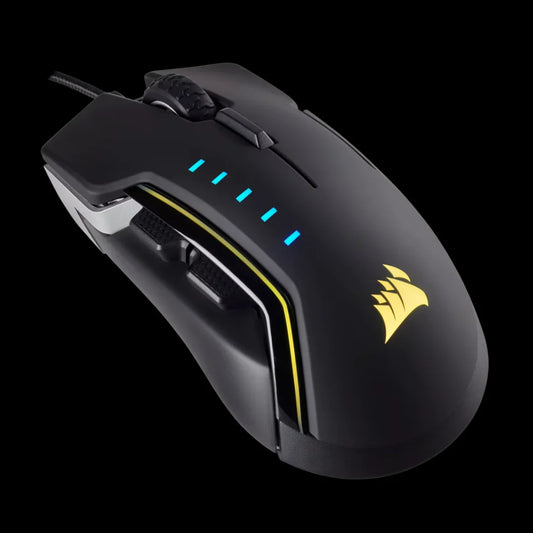 Corsair GLAIVE RGB Gaming Mouse (Aluminum)