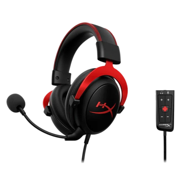 HyperX Cloud 2 (Cloud II) – Gaming Headset - 7.1 Surround Sound