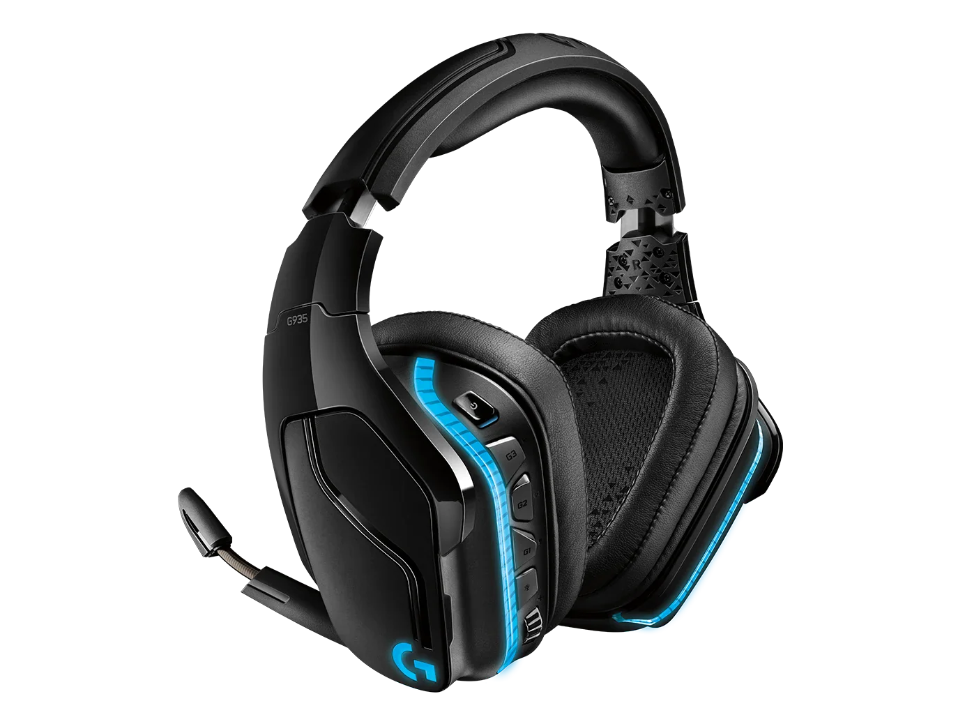 Logitech G935 Wireless 7.1 Surround Sound LIGHTSYNC Wireless Gaming Headset